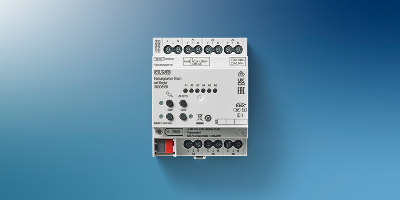 KNX Heizungsaktor 6-fach bei Elektro Kranz GmbH in Bosenbach